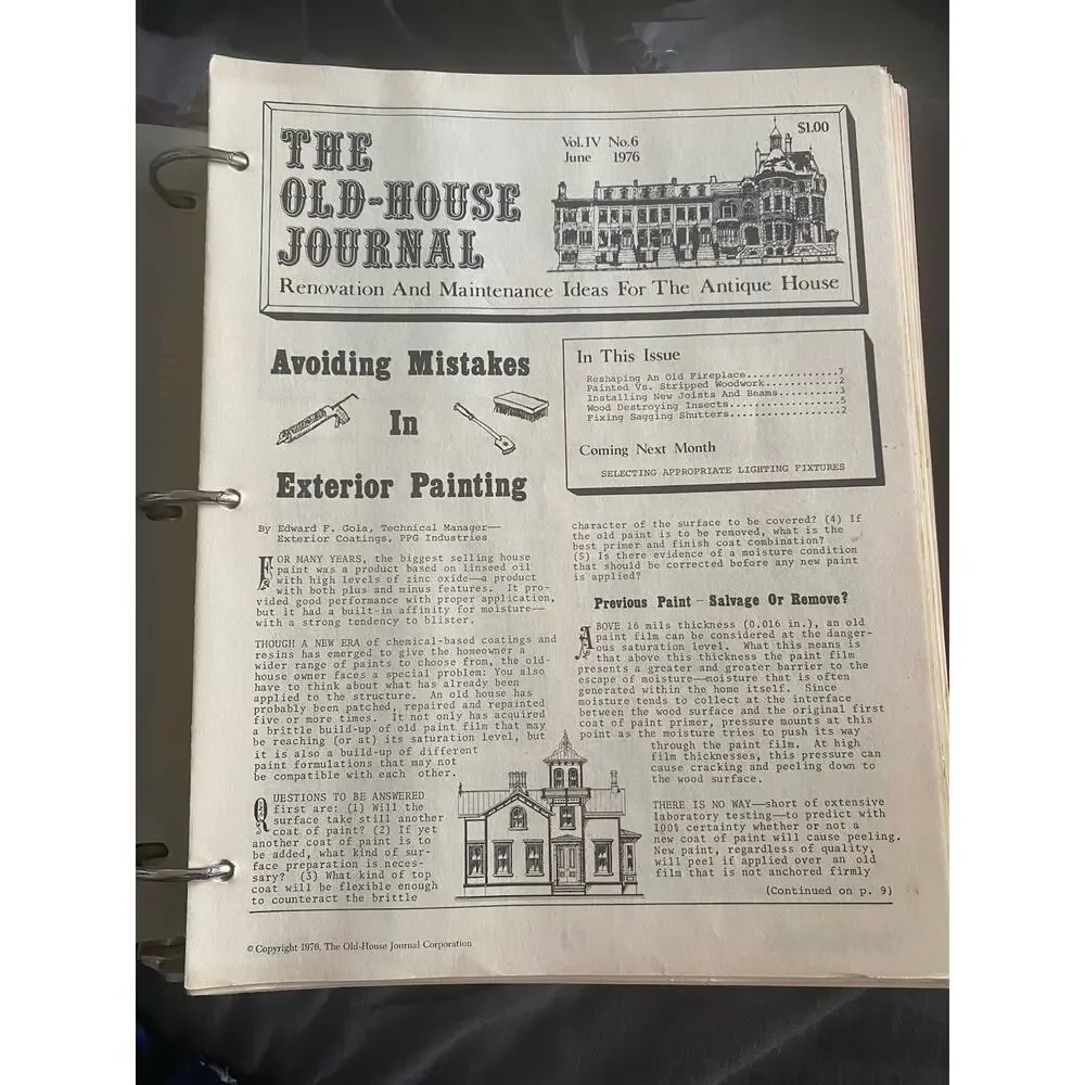 Vintage 33 plus Old House Journals Restoration Maintenance Newsletters